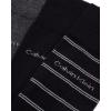 imageCalvin Klein Mens Dress Socks  8 Pack Breathable Cotton Blend Crew Socks  Casual Long Work Sock for Men Sizes 712Black Stripe