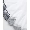 imageCalvin Klein Mens No Show Lightweight Cushioned Low Cut Socks 12 PackWhiteGrey