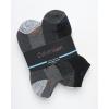 imageCalvin Klein Mens Socks  Lightweight No Show Ankle Socks 6 PackGrey Heather Assorted