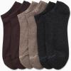 imageCalvin Klein Mens Socks  Lightweight No Show Ankle Socks 6 PackHeather Assorted
