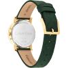 imageCalvin Klein Womens CK Monogram Leather Watch 32mm Case  Iconic Patterned Dial Timeless Minimalist Style  Gift for HerGreen