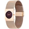 imageCalvin Klein Womens CK Pulse Stainless Steel Watch  21mm Geometric Case Mesh Bracelet Petite Iconic Style  Gift for HerRose Gold