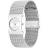 imageCalvin Klein Womens CK Pulse Stainless Steel Watch  21mm Geometric Case Mesh Bracelet Petite Iconic Style  Gift for HerSilver