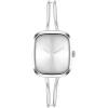 imageCalvin Klein Womens CK Adore Stainless Steel Watch  24mm Tank Case Adjustable Bangle Bracelet Petite Elegant Design  Gift for HerSilver