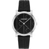 imageCalvin Klein Womens CK Monogram Leather Watch 32mm Case  Iconic Patterned Dial Timeless Minimalist Style  Gift for HerBlack