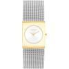 imageCalvin Klein Womens CK Pulse Stainless Steel Watch  21mm Geometric Case Mesh Bracelet Petite Iconic Style  Gift for HerSilverWhite