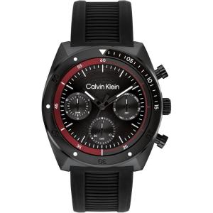 imageCalvin Klein Mens CK Flex  42mm Multifunction Watch  Sporty Stainless Steel Bracelet  Water Resistant up to 50 Meters  Premium Fashion Timepiece with a Bold Look  Gift for HimBlack