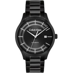 imageCalvin Klein Mens CK Iconic  40mm 3H Automatic Watch  Stainless Steel Bracelet  Water Resistance 30 Meters  SelfWinding Mechanical Movement  Luxury Timepiece  Gift for HimBlack