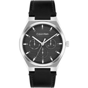imageCalvin Klein Mens CK Motion Stainless Steel Watch  39mm Slim Case Multifunction Link Bracelet Versatile Everyday Style Gift for HimBlackGrey
