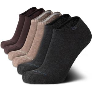 imageCalvin Klein Mens Socks  Lightweight No Show Ankle Socks 6 PackHeather Assorted
