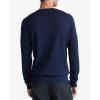 imageCalvin Klein Mens Extra Fine Merino Wool Blend VNeck SweaterDark Sapphire