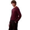 imageCalvin Klein Mens Wool Blend Crewneck SweaterWine Tasting