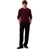 imageCalvin Klein Mens Wool Blend Crewneck SweaterWine Tasting