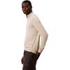 imageCalvin Klein Mens Wool Blend Quarter Zip SweaterPelican Heather