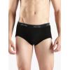 imageCalvin Klein Mens Cotton Classics 3Pack Brief3 Black