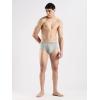 imageCalvin Klein Mens Cotton Classics 3Pack Brief3 Grey Heather