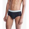 imageCalvin Klein Mens Cotton Classics 3Pack BriefBlack Bodies W Classic Navy  Sage Meadow  Grey Heather