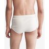 imageCalvin Klein Mens Cotton Classics 3Pack BriefTuffet  Red Carpet tapioca