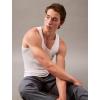 imageCalvin Klein Mens Cotton Classics 3Pack Tanks3 White
