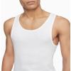 imageCalvin Klein Mens Cotton Classics 3Pack TanksBlack  White  Grey Heather