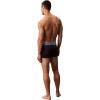 imageCalvin Klein Mens Icon Cotton Stretch 5Pack Low Rise TrunkBlack Bodies W Black  Royalty  Casual Blue  Turbulence  Black Wbs