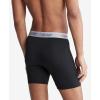 imageCalvin Klein Mens Micro Stretch 3pack Boxer BriefBlack Bodies W Asphalt Grey  Mudstone  Acid Orange