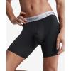 imageCalvin Klein Mens Micro Stretch 3pack Boxer BriefBlack Bodies W Asphalt Grey  Mudstone  Acid Orange