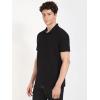 imageCalvin Klein Mens Micro Waffle PolosBlack