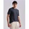imageCalvin Klein Mens Micro Waffle Short Sleeve TShirtInk
