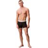 imageCalvin Klein Mens Pima Cotton 3Pack Trunk3 Black