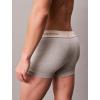 imageCalvin Klein Mens Pima Cotton 3Pack TrunkOyster Gray  Grey Heather  White