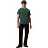 imageCalvin Klein Mens Relaxed Fit CK Logo Crewneck TShirtHunter Green