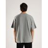 imageCalvin Klein Mens Relaxed Fit CK Logo Crewneck TShirtMedium Grey Heather