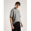 imageCalvin Klein Mens Relaxed Fit CK Logo Crewneck TShirtMedium Grey Heather