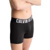 imageCalvin Klein mens Intense Power 3pack Boxer BriefBlack Bodies W Misty Grey  White  Blossom Green Logos
