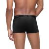 imageCalvin Klein mens Underwear Micro Stretch 3 Pack Trunk3 Black