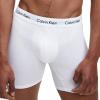 imageCalvin Klein mens Underwear Micro Stretch 3 Pack TrunkBlack  White  Grey Heather