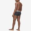 imageCalvin Klein mens Underwear Micro Stretch 3 Pack TrunkBlack Bodies WBayou Blue  Antique Grey  Durango Blue