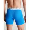 imageCalvin Klein mens Underwear Micro Stretch 3 Pack TrunkMulticoloured Gry Hthr  Wht  Palace Blue W Wh Wb