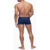 imageCalvin Klein mens Underwear Micro Stretch 3 Pack TrunkNew Navy  Artesian Blue  Blue Paradise