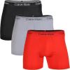 imageCalvin Klein Mens Micro Stretch 3pack Boxer BriefBlack  Sleet  Adrenaline Rush