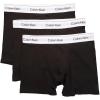 imageCalvin Klein mens Icon Cotton Stretch 3pack Boxer Brief3 Black