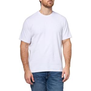 imageCalvin Klein Mens Micro Waffle Short Sleeve TShirtBrilliant White
