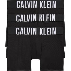 imageCalvin Klein mens Intense Power 3pack Boxer Brief3 Black