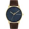imageCalvin Klein Slate Mens Quartz Watch  Gift for HimBlue Brown