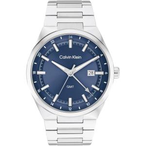 imageCalvin Klein Mens Distinguish  44mm 3H Quartz Watch  Stainless Steel Bracelet  Modern Stylish Timepiece  Gift for HimNavy