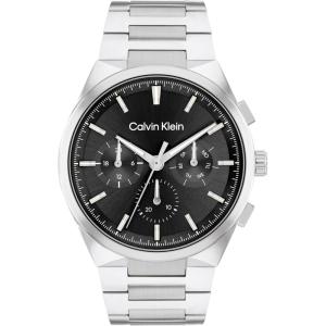 imageCalvin Klein Mens Distinguish  44mm 3H Quartz Watch  Stainless Steel Bracelet  Modern Stylish Timepiece  Gift for HimSilver