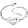 imageCalvin Klein Womens Jewelry  Enchanting Heart Bracelet  Stainless Steel  Fashion Accessory for any Occasion  Gift for Her