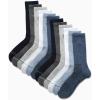 imageCalvin Klein Mens Crew Socks  12 Pack Cushioned Breathable Athletic Performance Crew Socks for Men for Sports ampamp RunningBlue Assorted