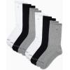 imageCalvin Klein Mens Crew Socks  12 Pack Cushioned Breathable Athletic Performance Crew Socks for Men for Sports ampamp RunningGreyBlackWhite
